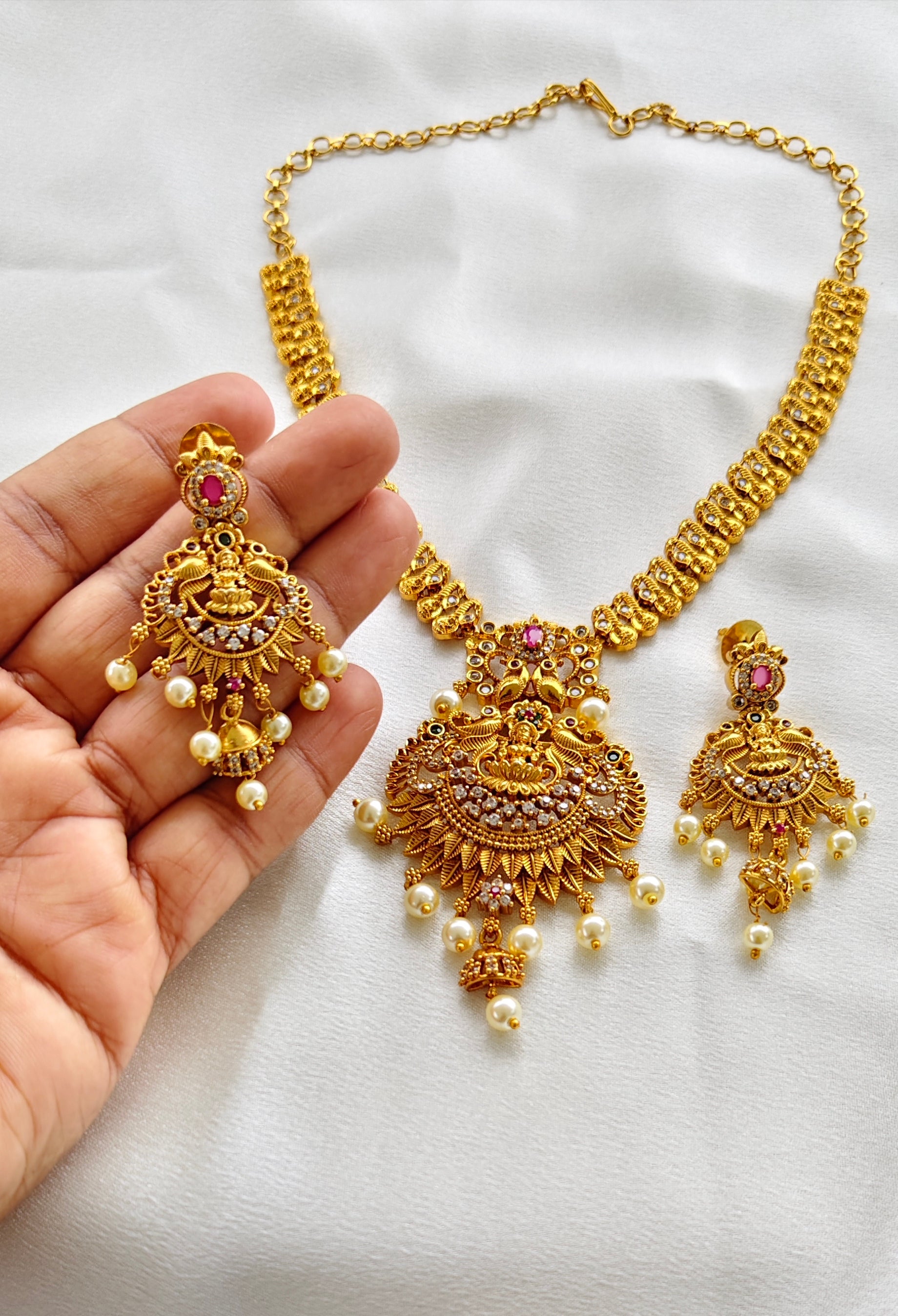 Beautiful Lakshmi Necklace ASM07