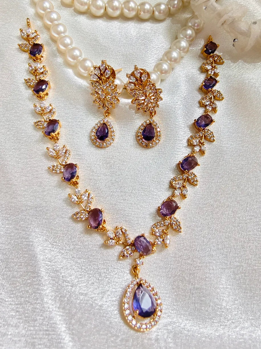 Purpledrops AD Necklace ASM18