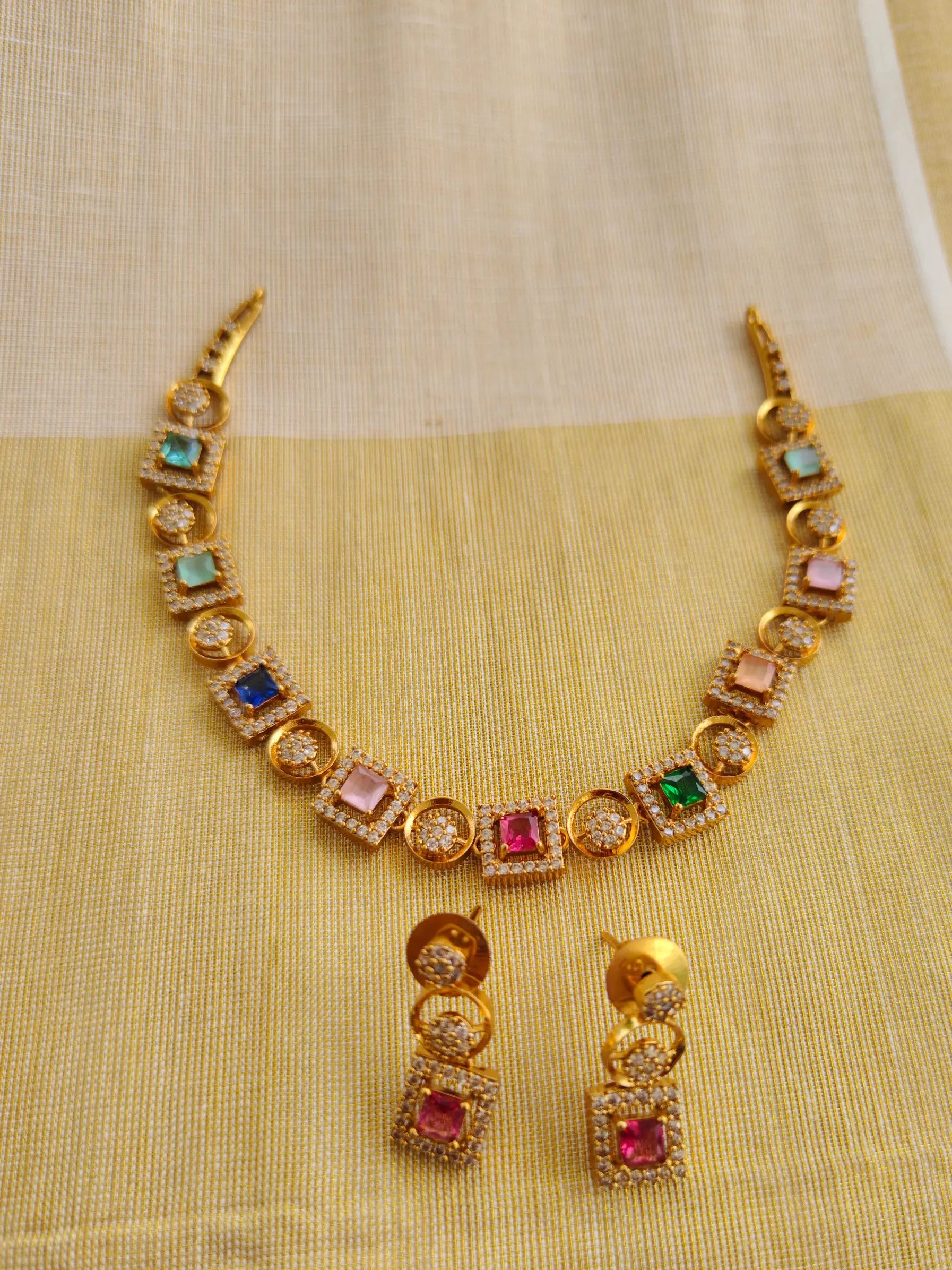 Zinda' AD Necklace with Earrings ASM02