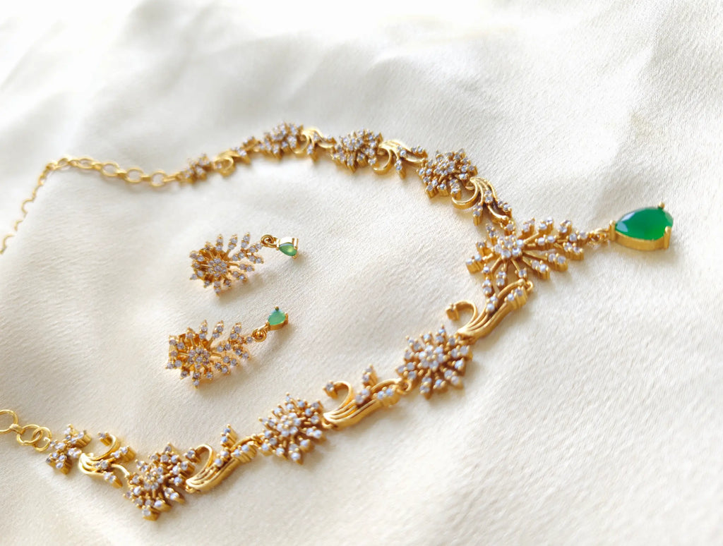 Creeper AD Necklace with earrings ASM08C